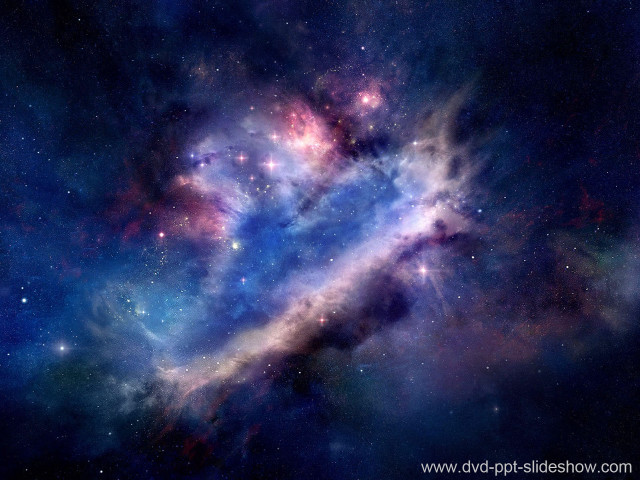 Large star cluster space art free wallpaper for desktop - medium preview image