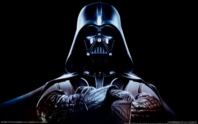 Darth vader star wars portrait free wallpaper for desktop - medium preview image