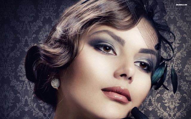 Woman veil tie wallpaper background free wallpaper for desktop - medium preview image