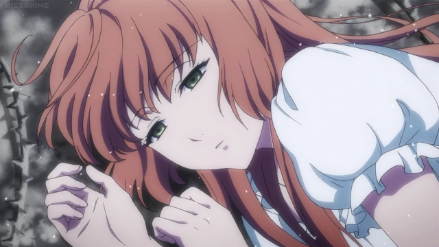 Girl long red hair green free wallpaper for desktop - medium preview image