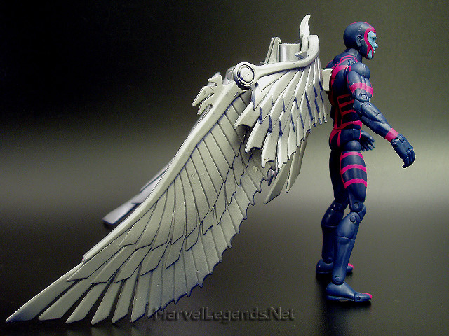 Angel wings glowing black background free wallpaper for desktop - medium preview image