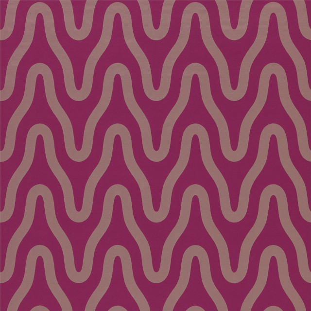 Pink brown pattern wavy lines free wallpaper for tablet - medium preview image