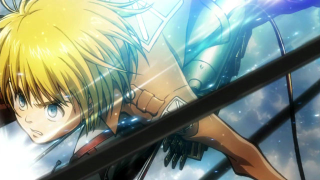 Anime blonde blueeyes sword window free wallpaper for desktop - medium preview image