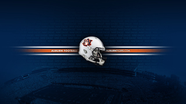 Auburn football helmet field logo free wallpaper for desktop - medium preview image