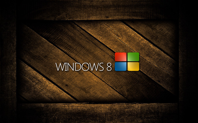 Wooden wall windows8 logo wooden #5 free wallpaper for desktop - medium preview image