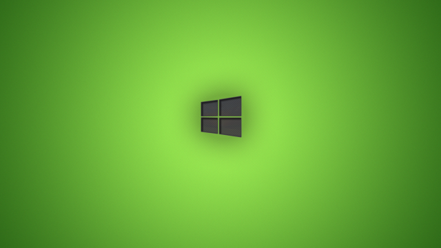 Green wall black window black free wallpaper for desktop - medium preview image