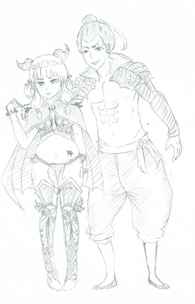 Two people standing next to #2 free wallpaper for mobile - medium preview image