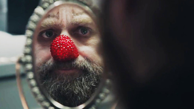 Man red nose ball mouth free wallpaper for desktop - medium preview image