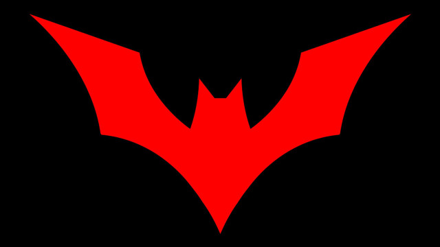 Red bat symbol black background free wallpaper for desktop - medium preview image