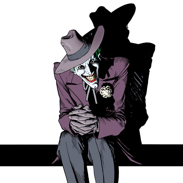 Man hat joker costume bench free wallpaper for tablet - medium preview image
