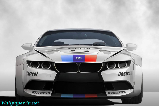 White car rainbow foggy background free wallpaper for desktop - medium preview image