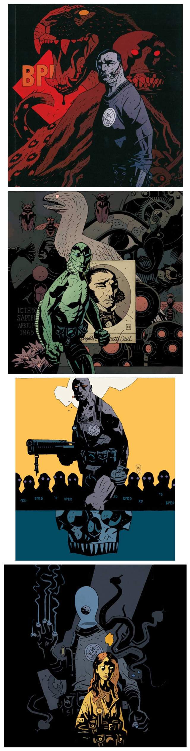 Man gun series three colors free wallpaper for mobile - medium preview image