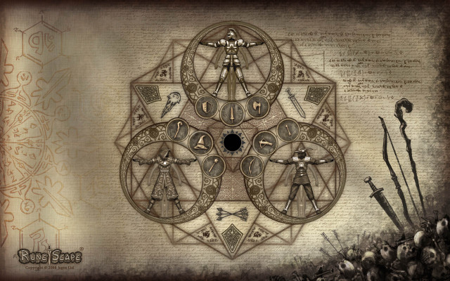 Clock person standing drawing surroundings free wallpaper for desktop - medium preview image