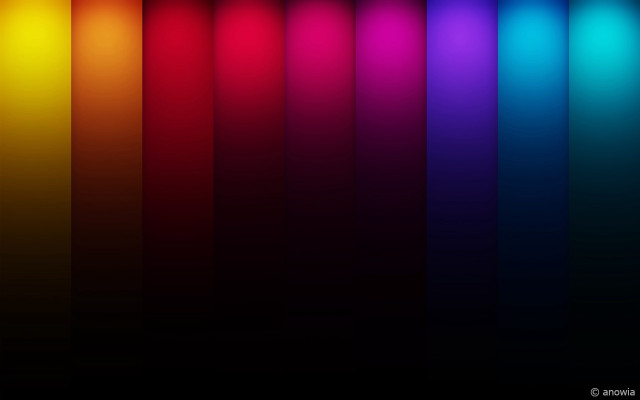 Rainbow colored black white red free wallpaper for desktop - medium preview image