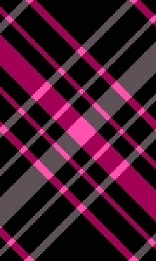 Black pink plaid pattern stripe free wallpaper for mobile - medium preview image