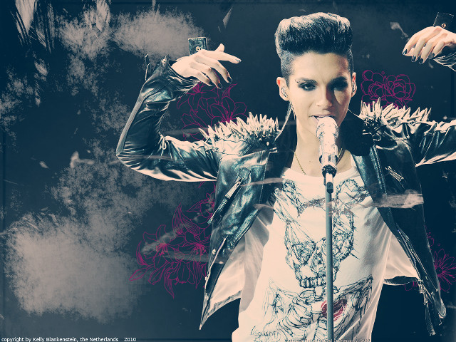 Man microphone smokestack black white free wallpaper for desktop - medium preview image