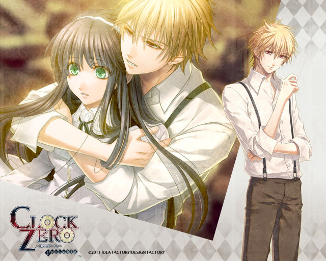 Anime couple characters arms around #2 free wallpaper for desktop - medium preview image