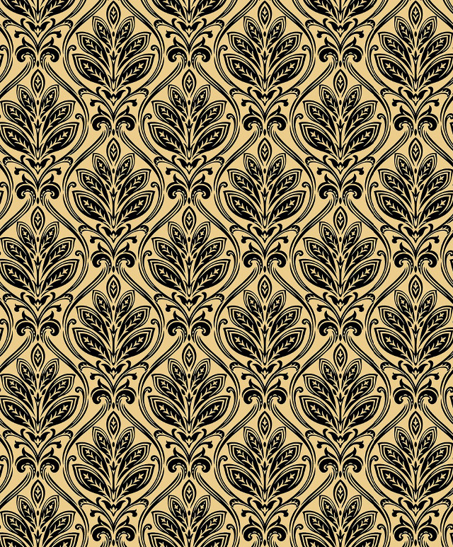 Brown black pattern black design free wallpaper for mobile - medium preview image