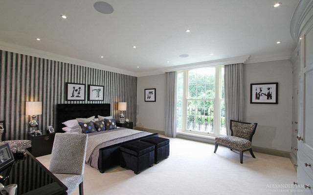 Bedroom with bed comfort cozy #3 free wallpaper for desktop - medium preview image