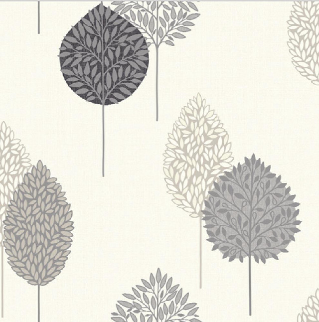 Tree pattern wallpaper white background free wallpaper for tablet - medium preview image