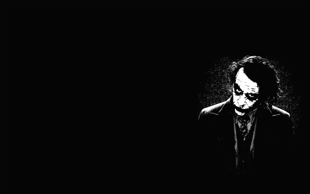 Creepy man dark night black free wallpaper for desktop - medium preview image
