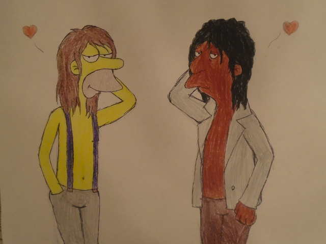 Sad man woman standing next free wallpaper for desktop - medium preview image