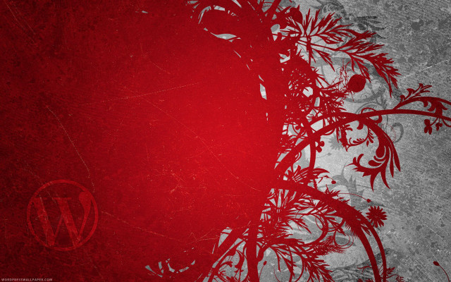 Red gray background flower design free wallpaper for desktop - medium preview image