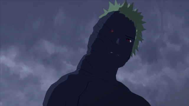 Green hair mohawk dark sky free wallpaper for desktop - medium preview image