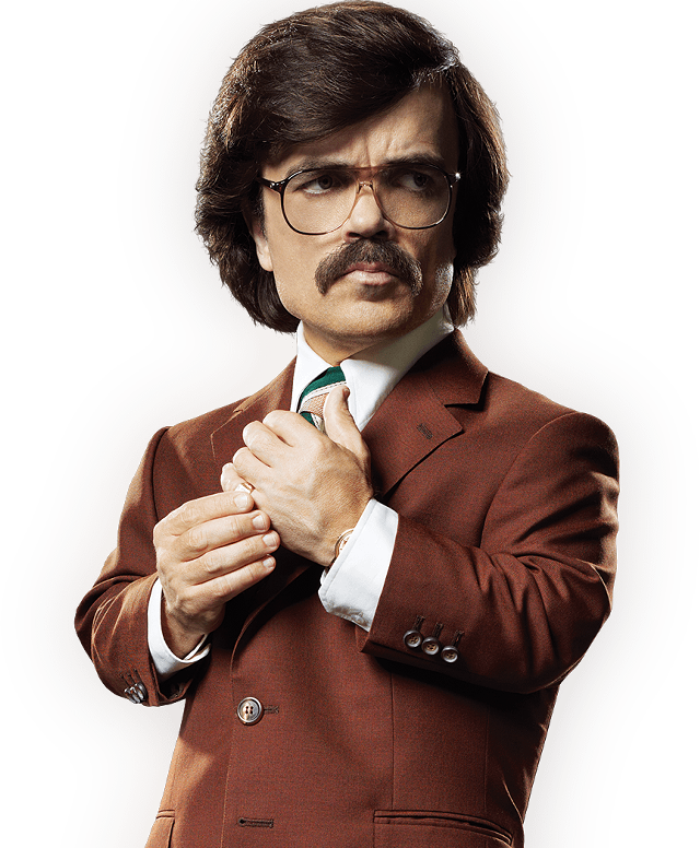 Man suit tie mustache glasses free wallpaper for mobile - medium preview image
