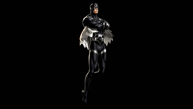 Batman cobra portrait armor fullbody free wallpaper for desktop - medium preview image