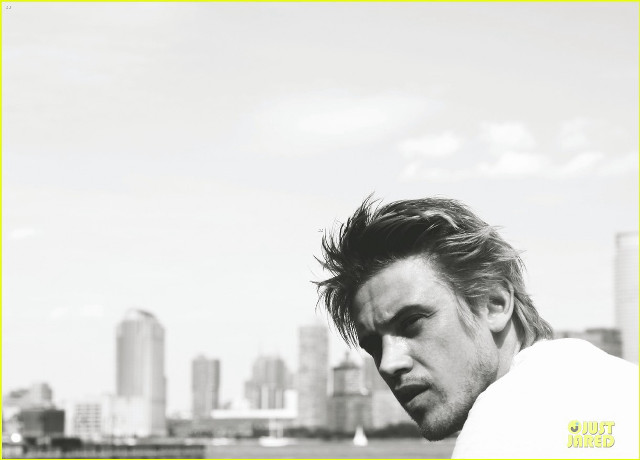 Man white shirt city background free wallpaper for desktop - medium preview image