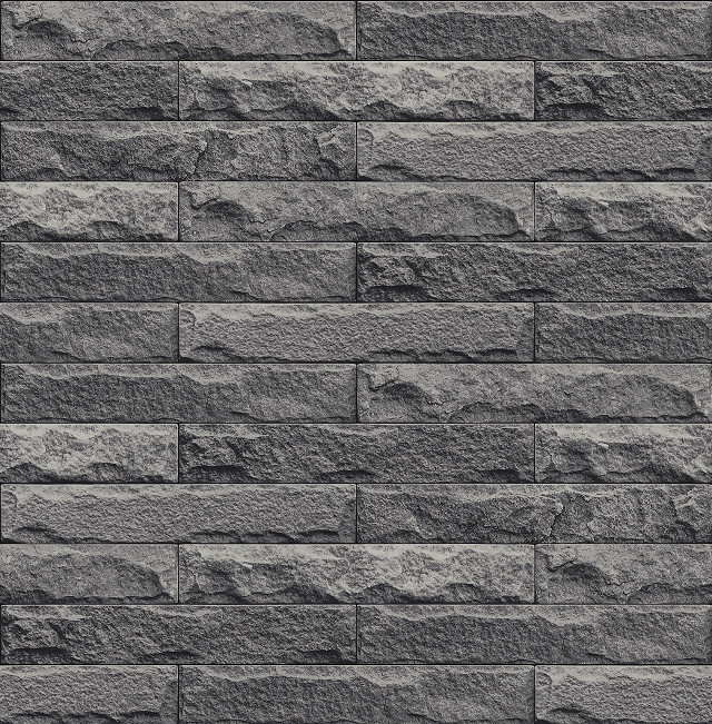 Black white brick wall border #2 free wallpaper for tablet - medium preview image