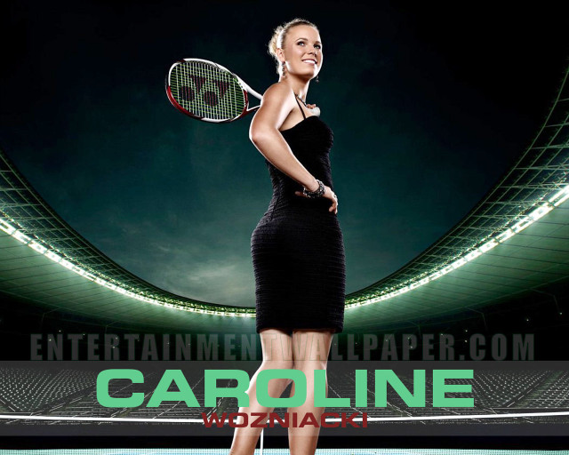 Woman black dress tennis racket #3 free wallpaper for desktop - medium preview image