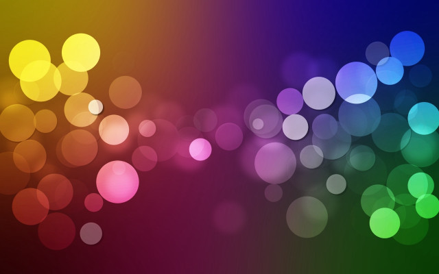 Colorful background circles light blurry free wallpaper for desktop - medium preview image