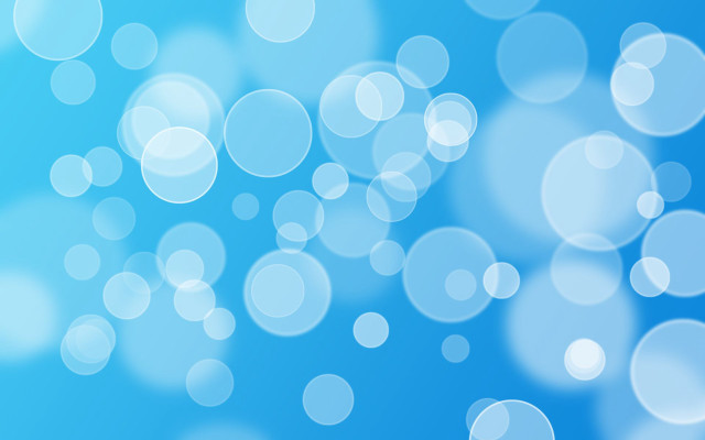 Blue background white circles sky free wallpaper for desktop - medium preview image