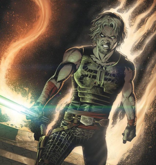 Man sword fire background dramatic free wallpaper for tablet - medium preview image