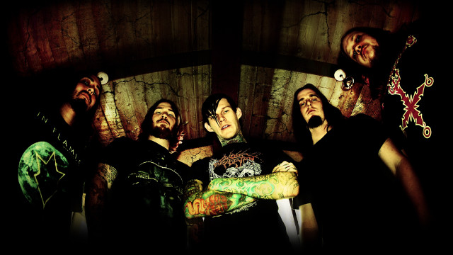 Tattooed pierced men group arms free wallpaper for desktop - medium preview image