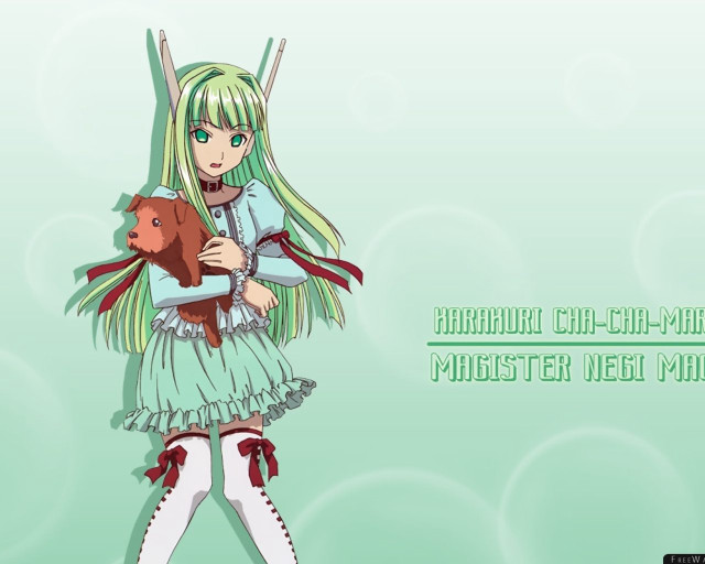 Girl teddy bear arms green free wallpaper for desktop - medium preview image