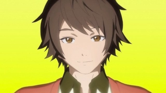 Man tie suit yellow background free wallpaper for desktop - medium preview image