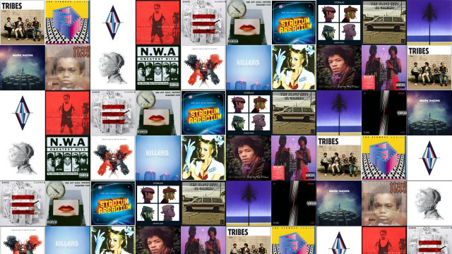 Collage movie posters woman middle free wallpaper for desktop - medium preview image