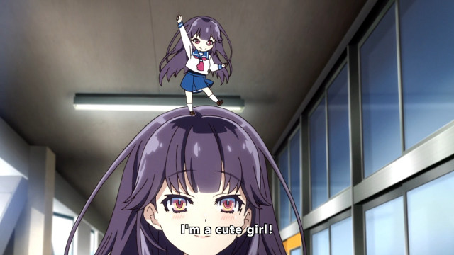 Girl long hair pole hallway free wallpaper for desktop - medium preview image