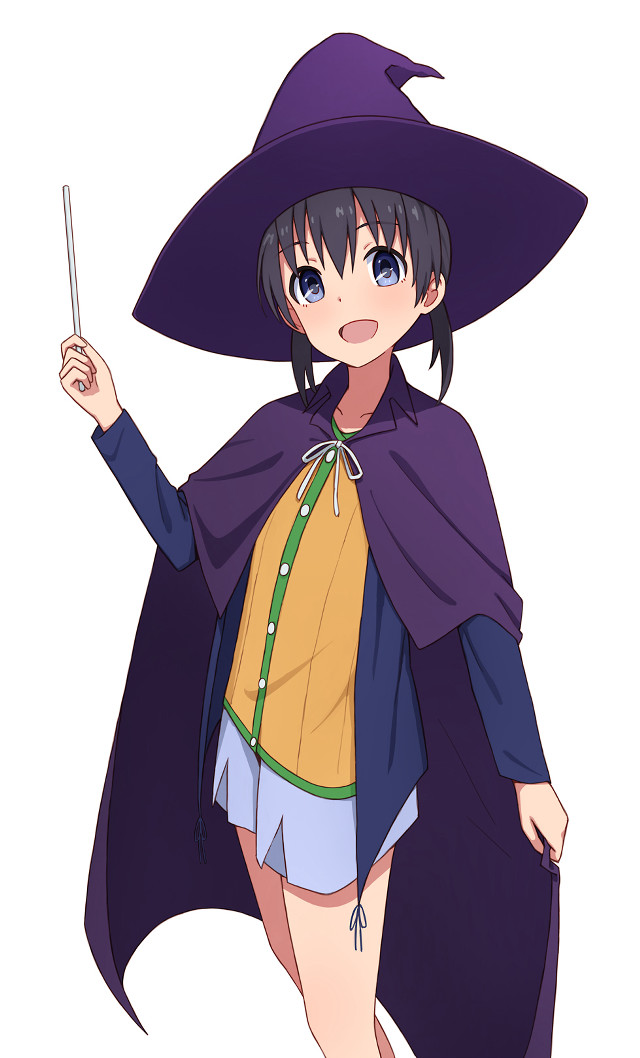 Woman witch costume wand hat #2 free wallpaper for mobile - medium preview image