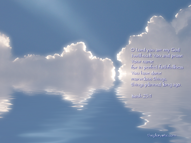 Clouds sky background bible quote free wallpaper for desktop - medium preview image