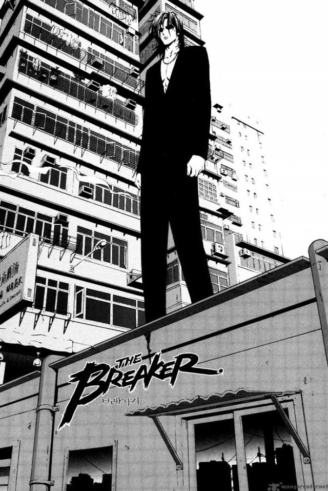 Brenner man building cityscape manga free wallpaper for mobile - medium preview image