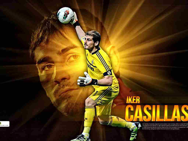 Man yellow uniform soccer ball #2 free wallpaper for desktop - medium preview image