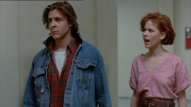 Man woman standing room door free wallpaper for desktop - medium preview image