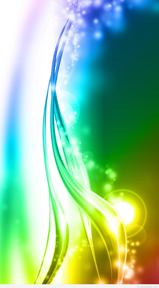 Colorful background light swirl rainbow #2 free wallpaper for mobile - medium preview image