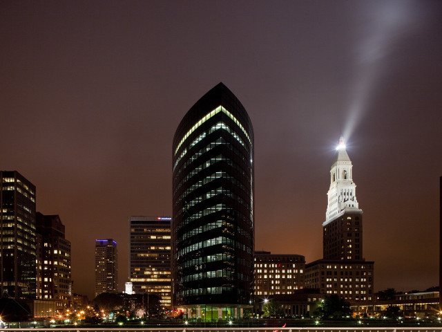 City skyline bridge clock tower #3 free wallpaper for desktop - medium preview image