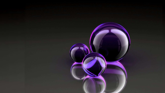 Purple balls table black surface #4 free wallpaper for desktop - medium preview image