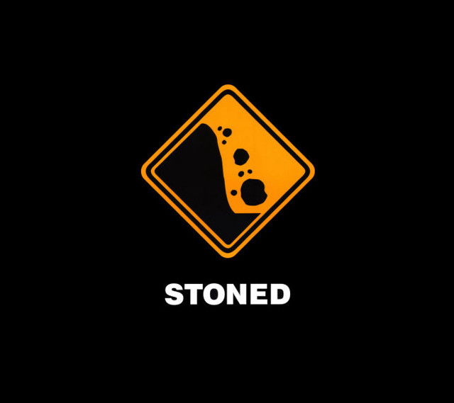 Yellow black stoned sign diamond free wallpaper for tablet - medium preview image